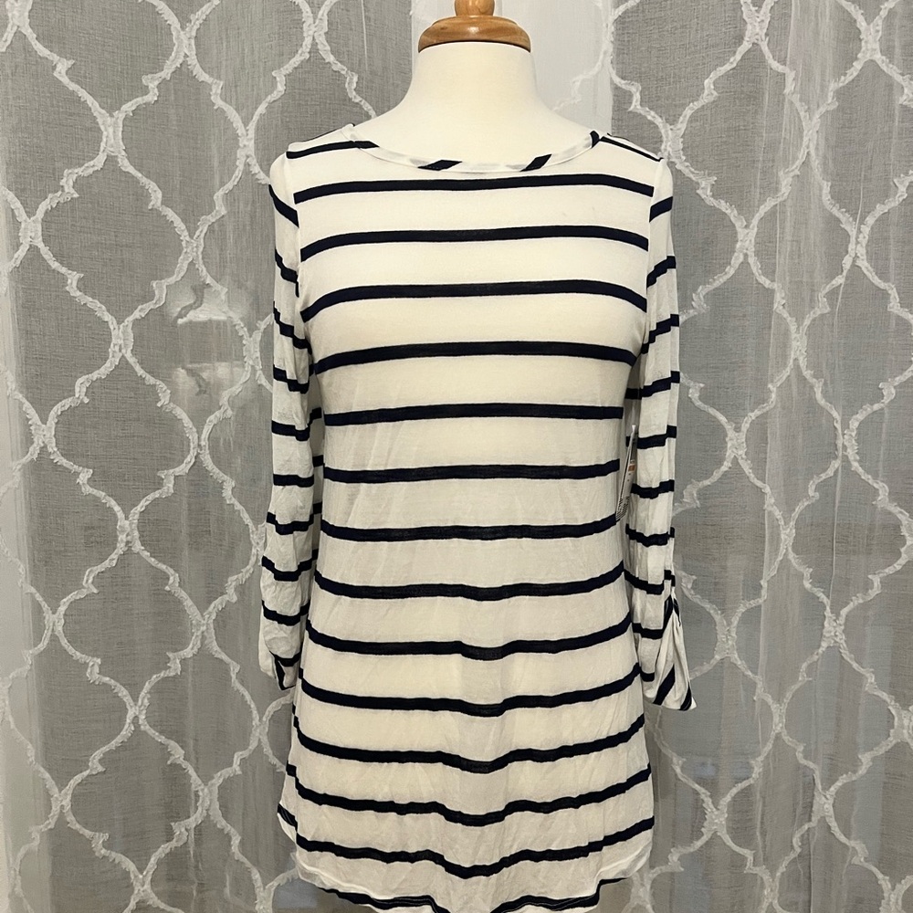 Splendid Navy and White Tunic brand new with tags